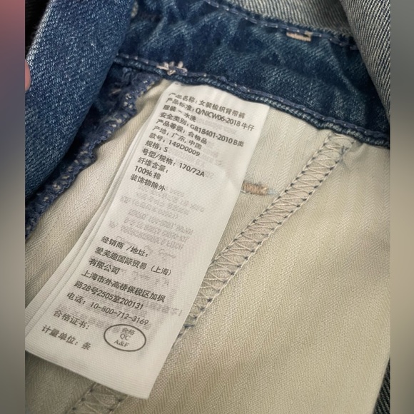 Abercrombie & Fitch Light Blue Women's Denim Overalls - Picture 9 of 9